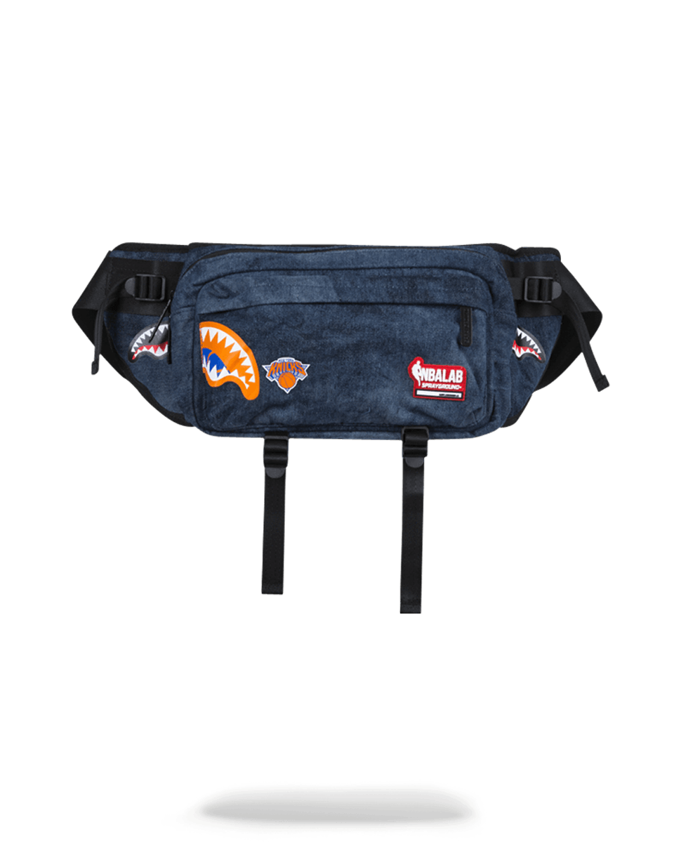 NBALAB KNICKS DENIM SHARK CROSSBODY