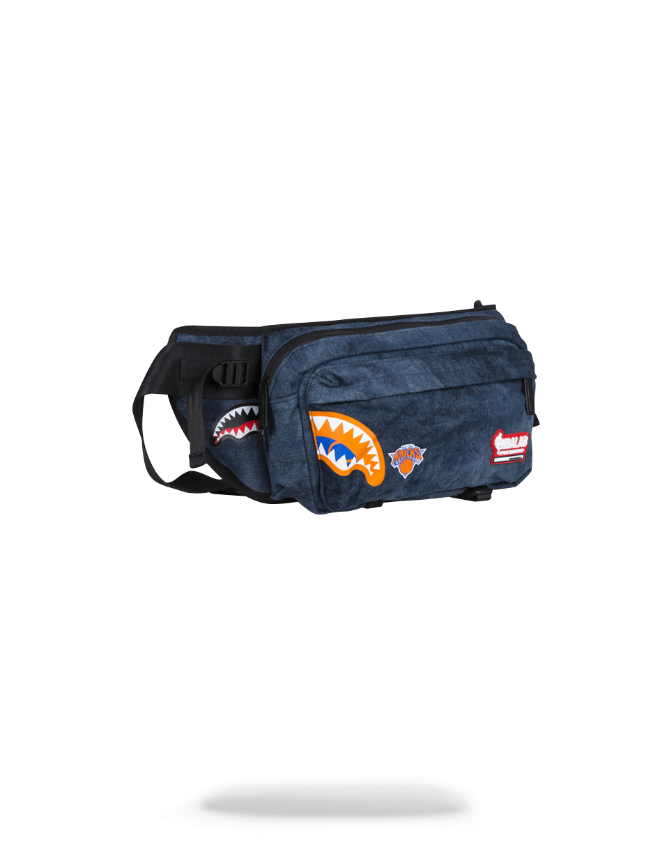NBALAB KNICKS DENIM SHARK CROSSBODY