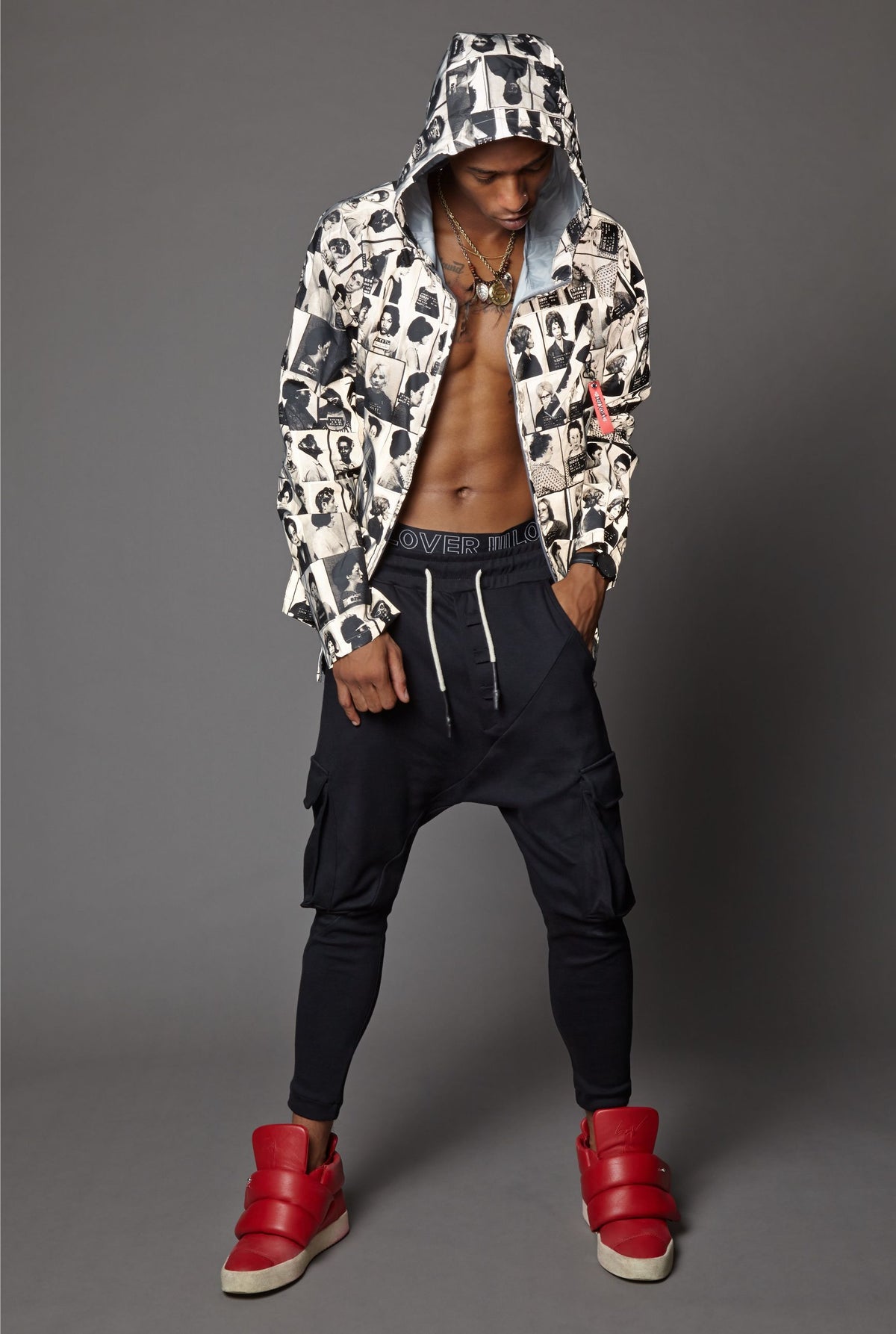 LAQUAN SMITH SCAMMER WINDBREAKER (3M)