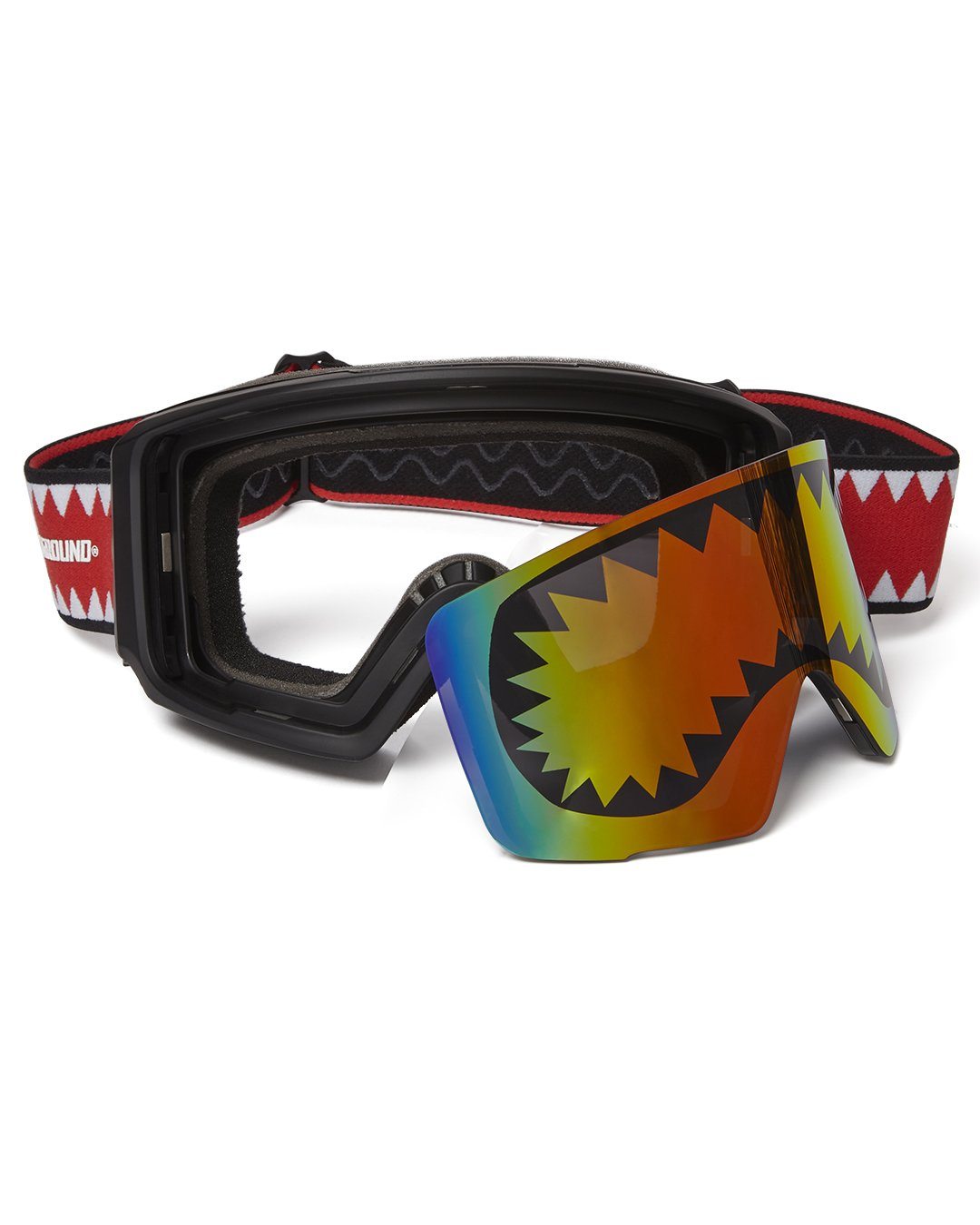 SPRAYGROUND SHARK GOGGLES WITH 3 INTERCHANGEABLE LENS