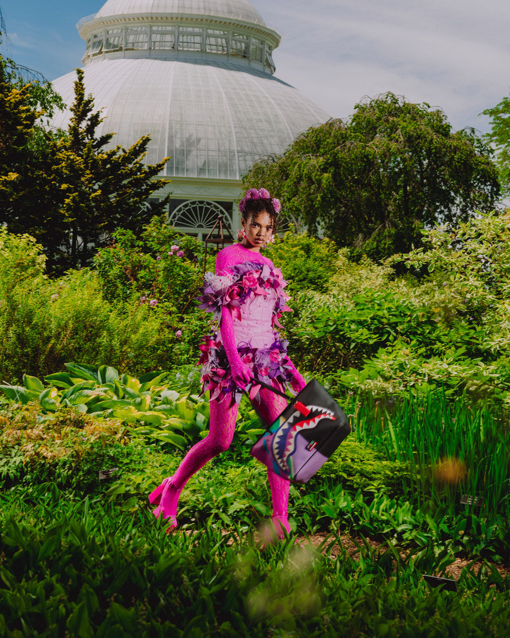 NEW YORK BOTANICAL GARDEN COLLAB - BOTANICAL CENTRAL TOTE