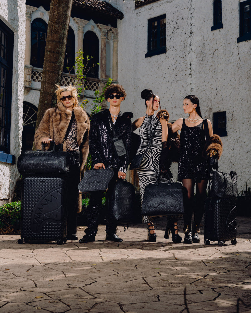 THE GHOST MAISON SHARKITECTURE FULL-SIZE LUGGAGE