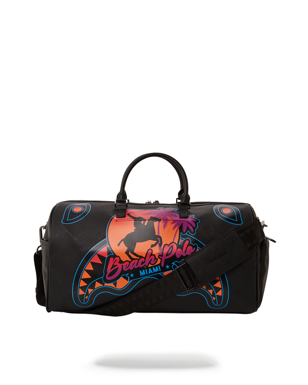 MIAMI BEACH POLO COLLAB DUFFLE (BLACK)