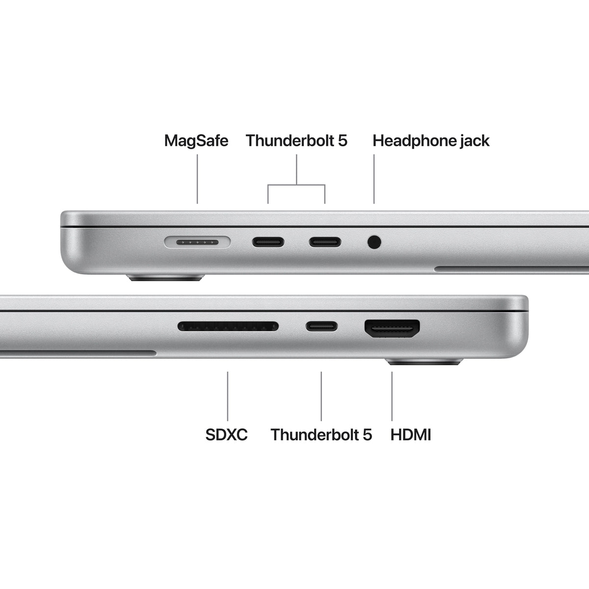 16-inch MacBook Pro with M5 Pro or Max - Nano-texture Display - Silver