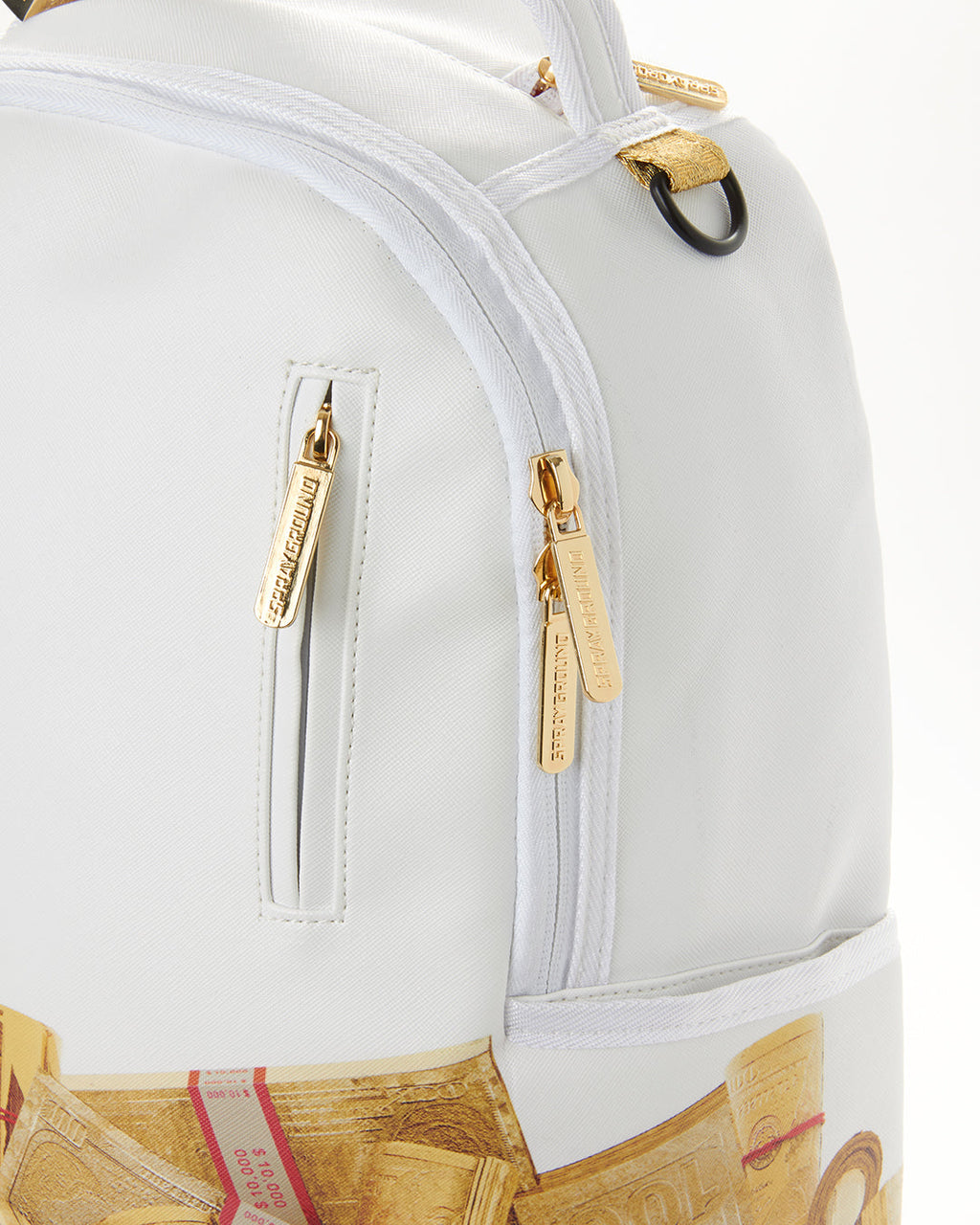 GOLD MONEY BRICKS DLXV BACKPACK