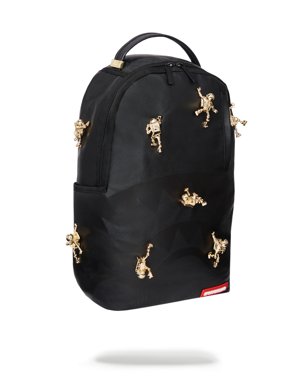 THE LOST IN SPACE BACKPACK (10 3D GOLD METAL ASTRONAUTS)