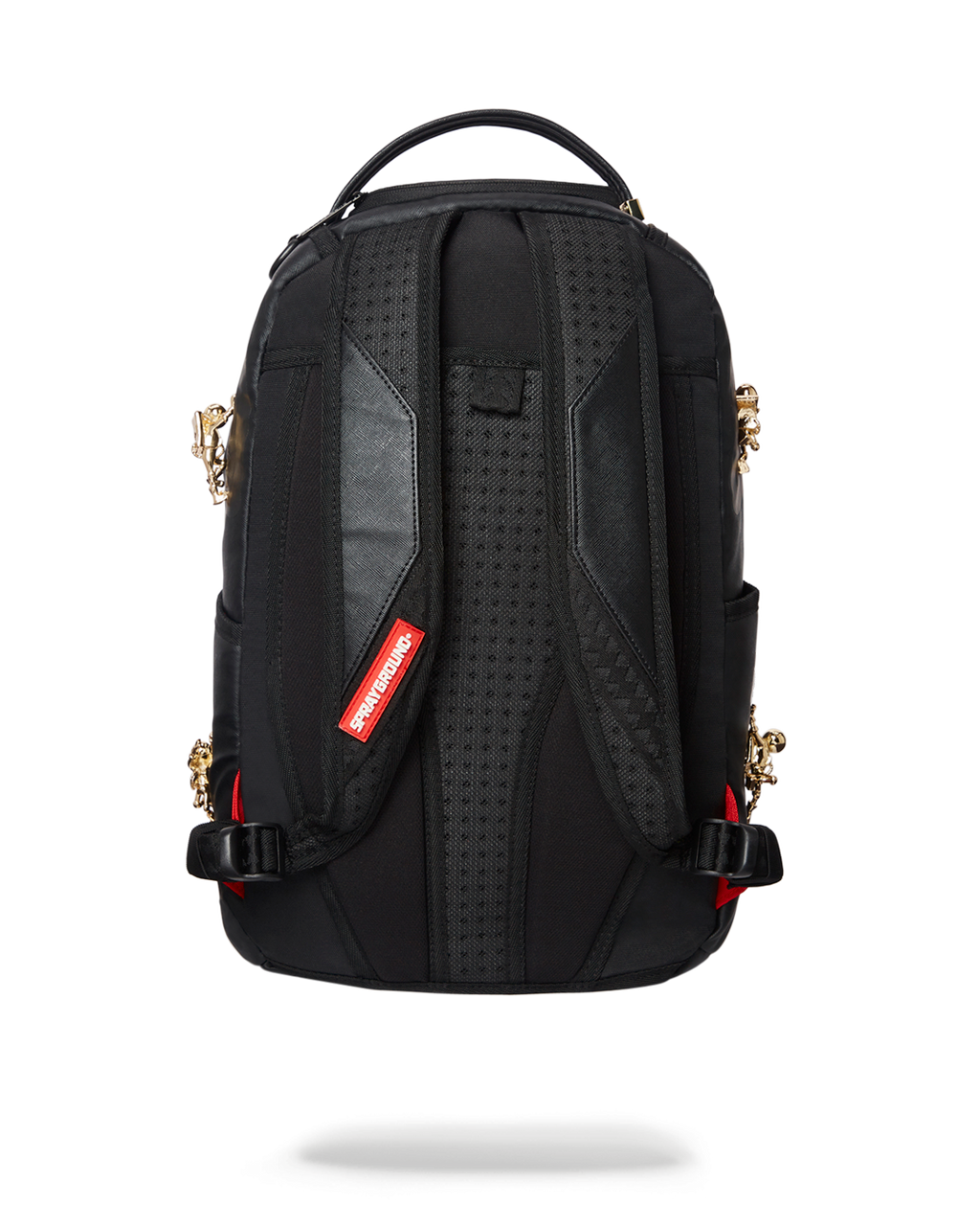 THE LOST IN SPACE BACKPACK (10 3D GOLD METAL ASTRONAUTS)
