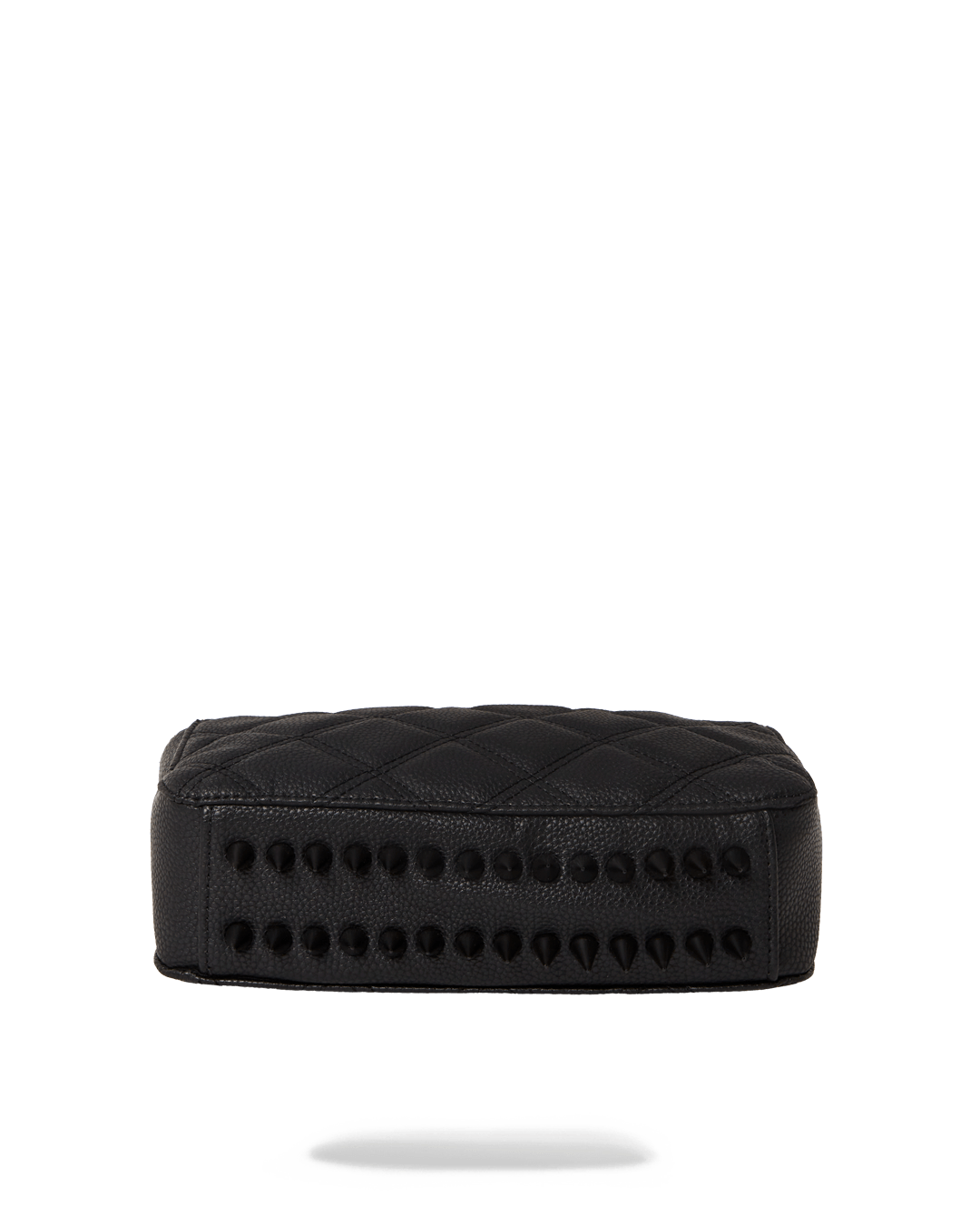 NOIR QUILT GOLD CHAIN SHARK HANDBAG