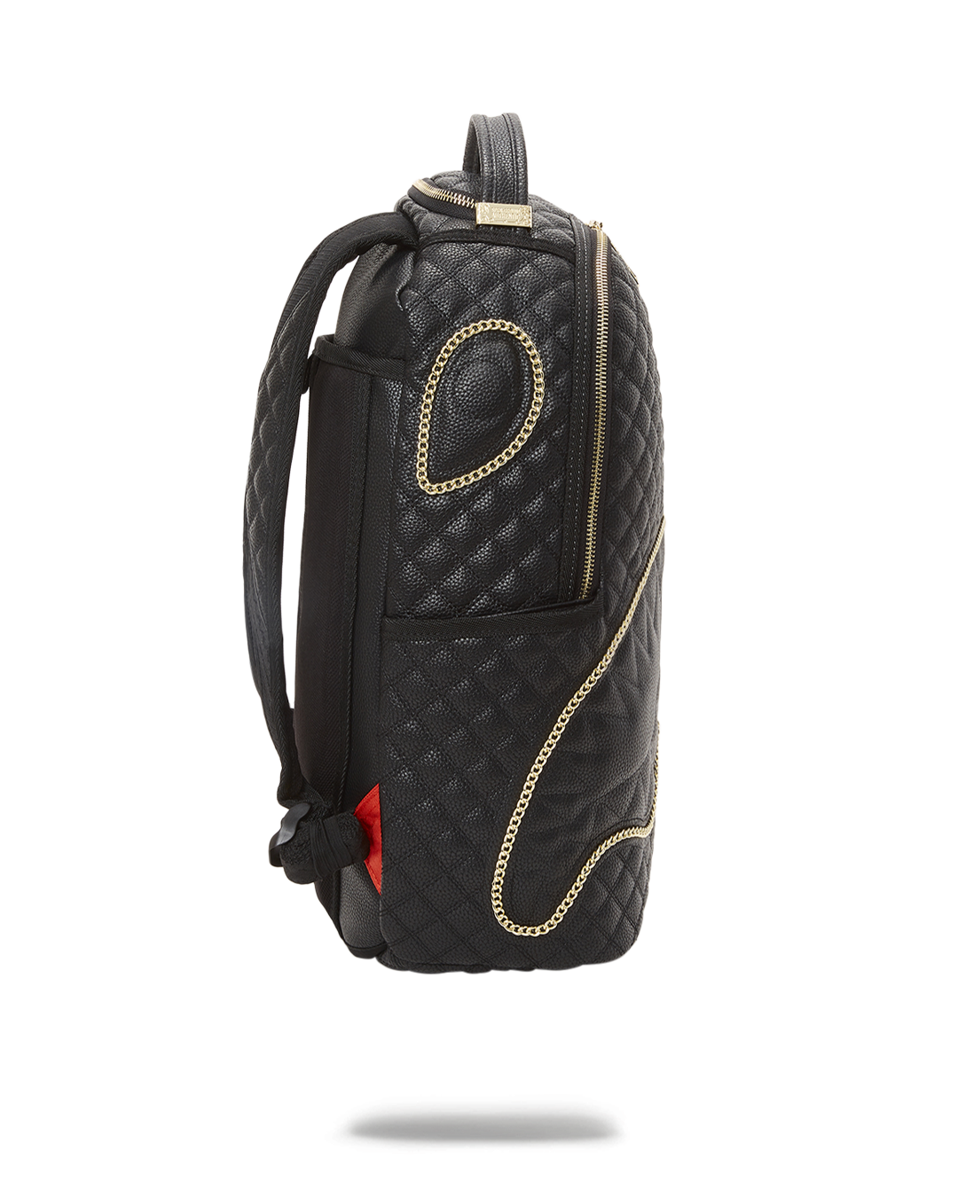LEVELED UP SPLIT QUILT SHARK BACKPACK (DLXV)