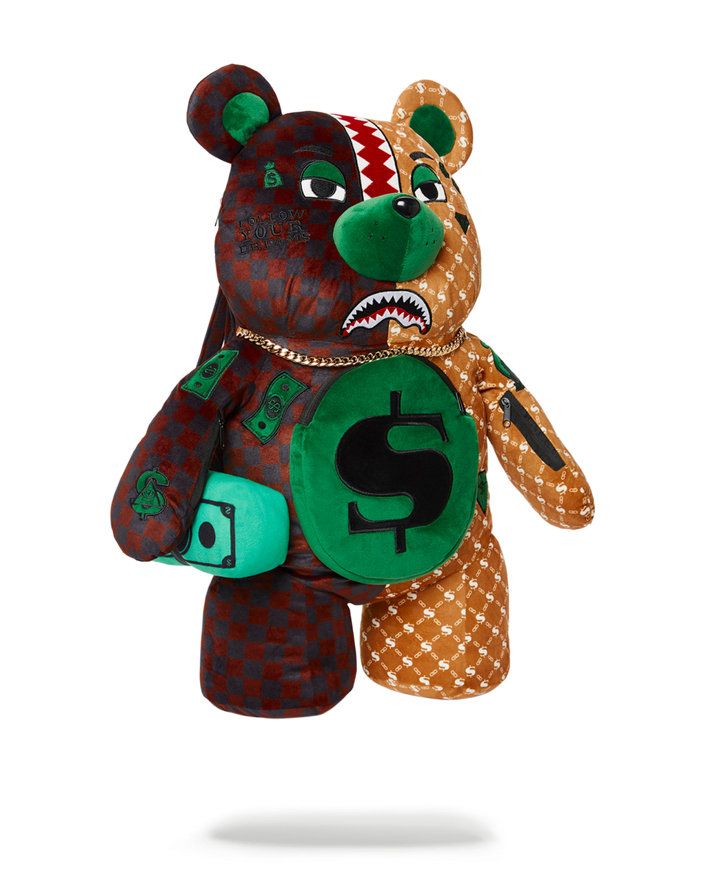 MONEY BEAR TEDDYBEAR BACKPACK PARIS VS FLORENCE