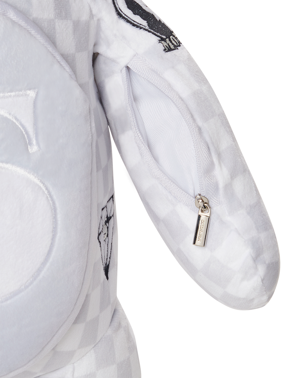 SPLIT THE CHECK (PEARL) MONEYBEAR TEDDYBEAR BACKPACK
