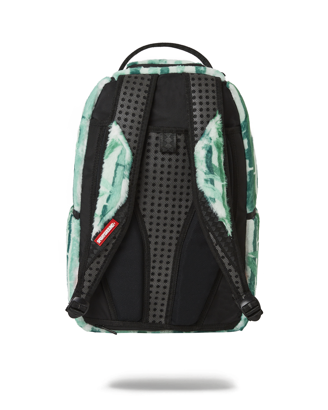 PANDA COZY VELOUR FUR BACKPACK
