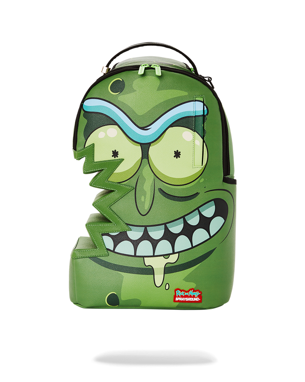 RICK & MORTY PICKLE SHARKBITE BACKPACK (DLXV)