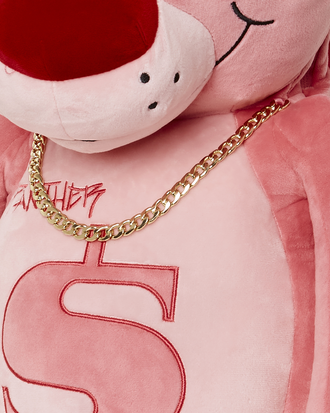 PINK PANTHER UP TO NO GOOD TEDDY BEAR BACKPACK
