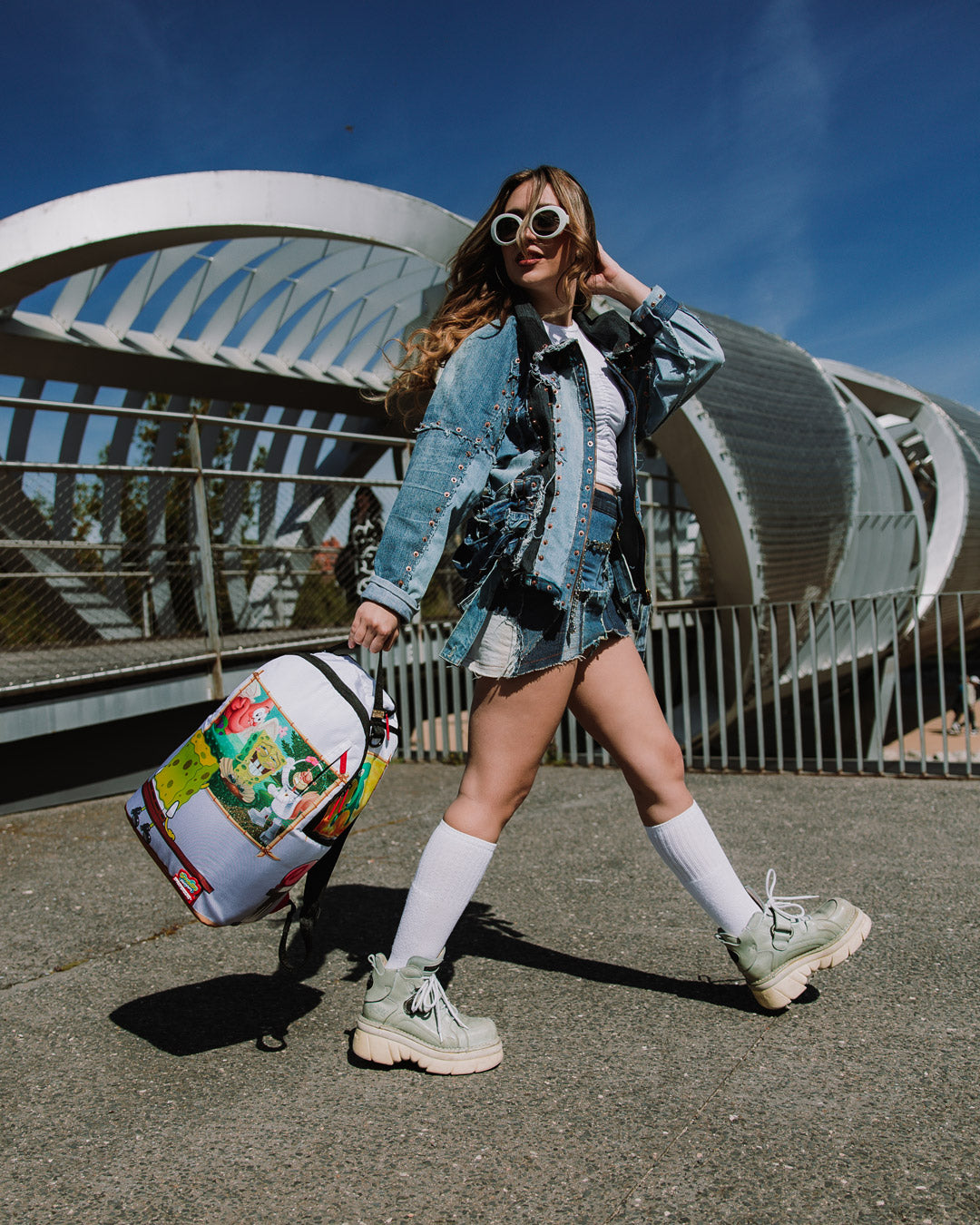 SPONGEBOB ART CRITIC BACKPACK