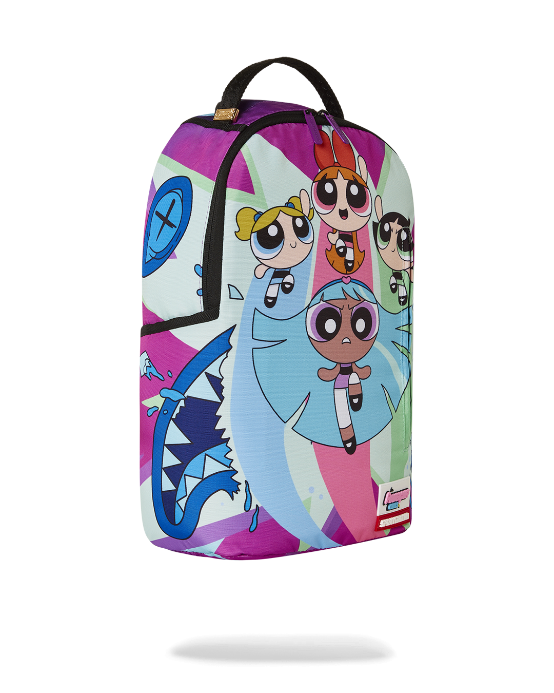 POWER PUFF GIRLS MONSTER SHARK BACKPACK
