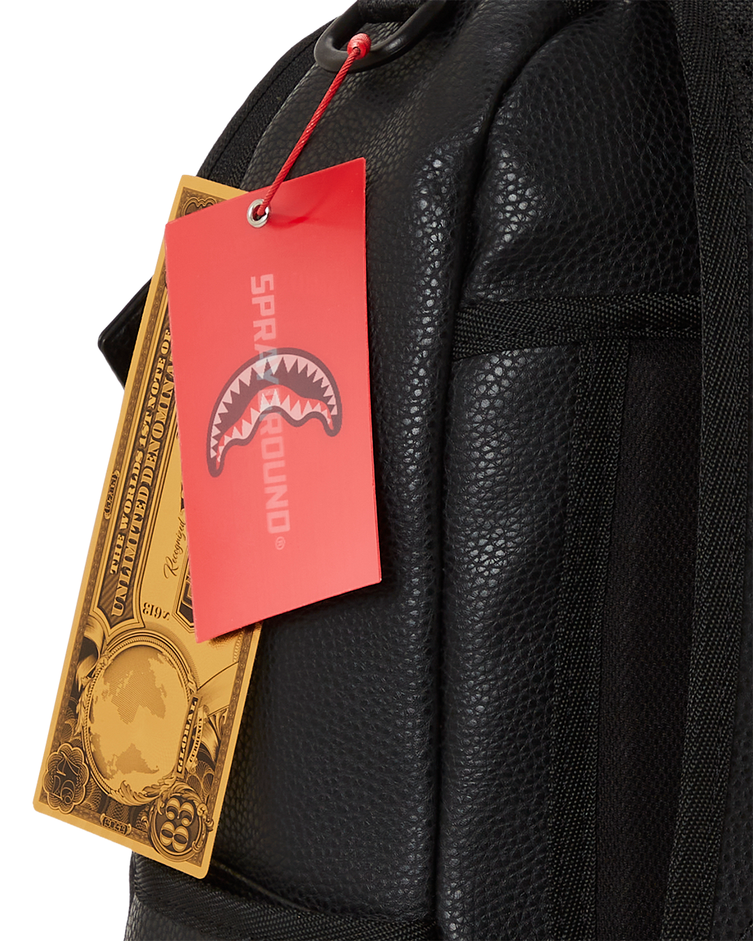 EMBOSSED SHARK TRAVELER BACKPACK (DLXV)