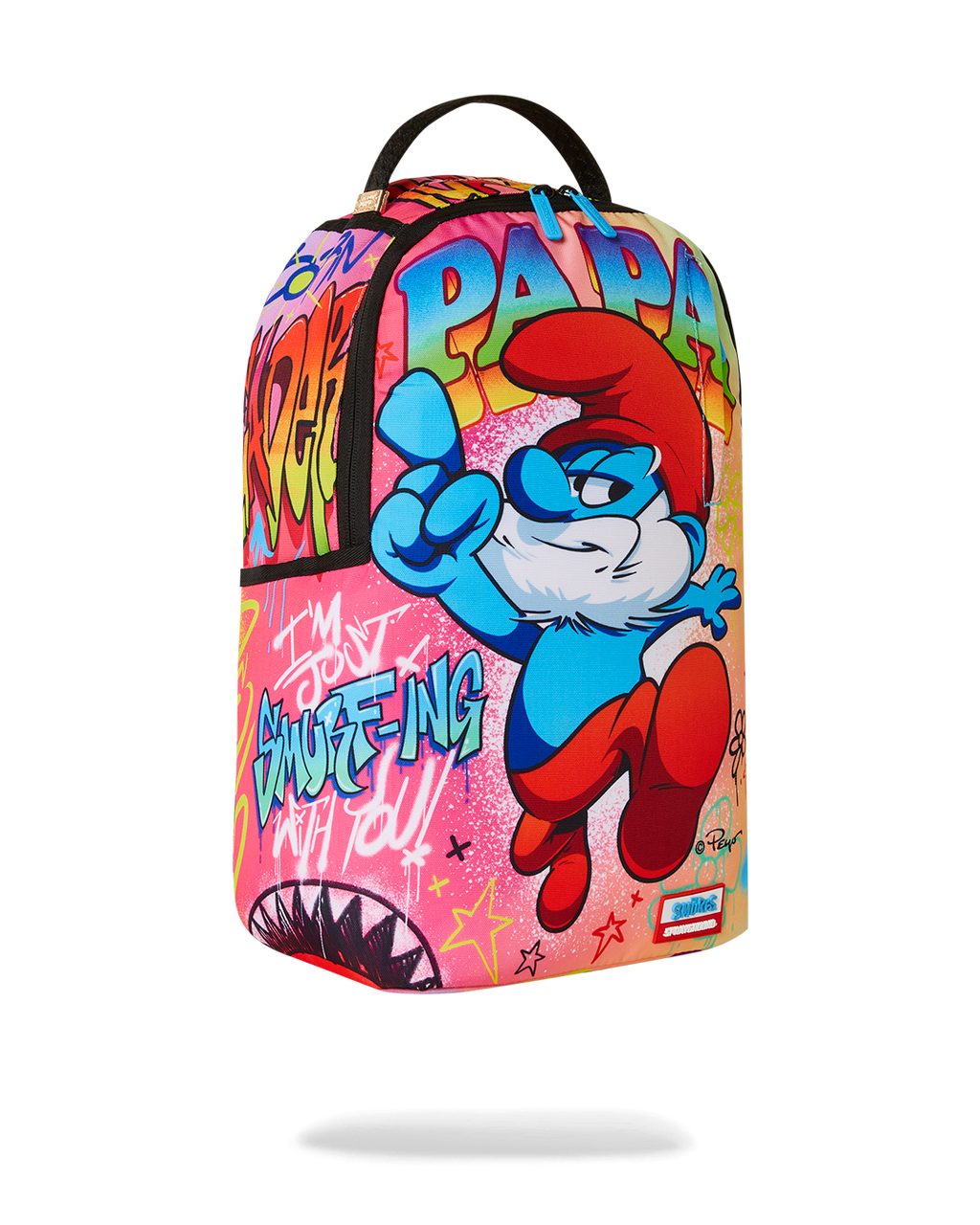 PAPA SMURF ON THE RUN BACKPACK