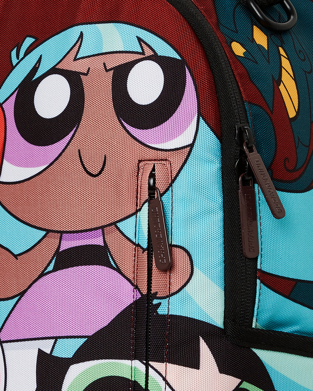 POWERPUFF GIRLS NEVER BACK DOWN BACKPACK