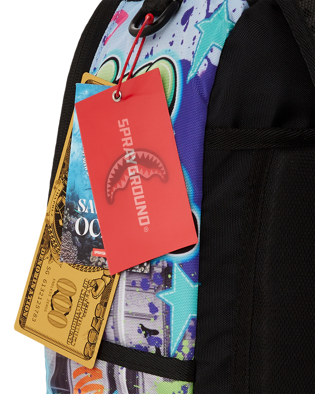 KARMA'S WORLD TURN UP THE VOLUME BACKPACK