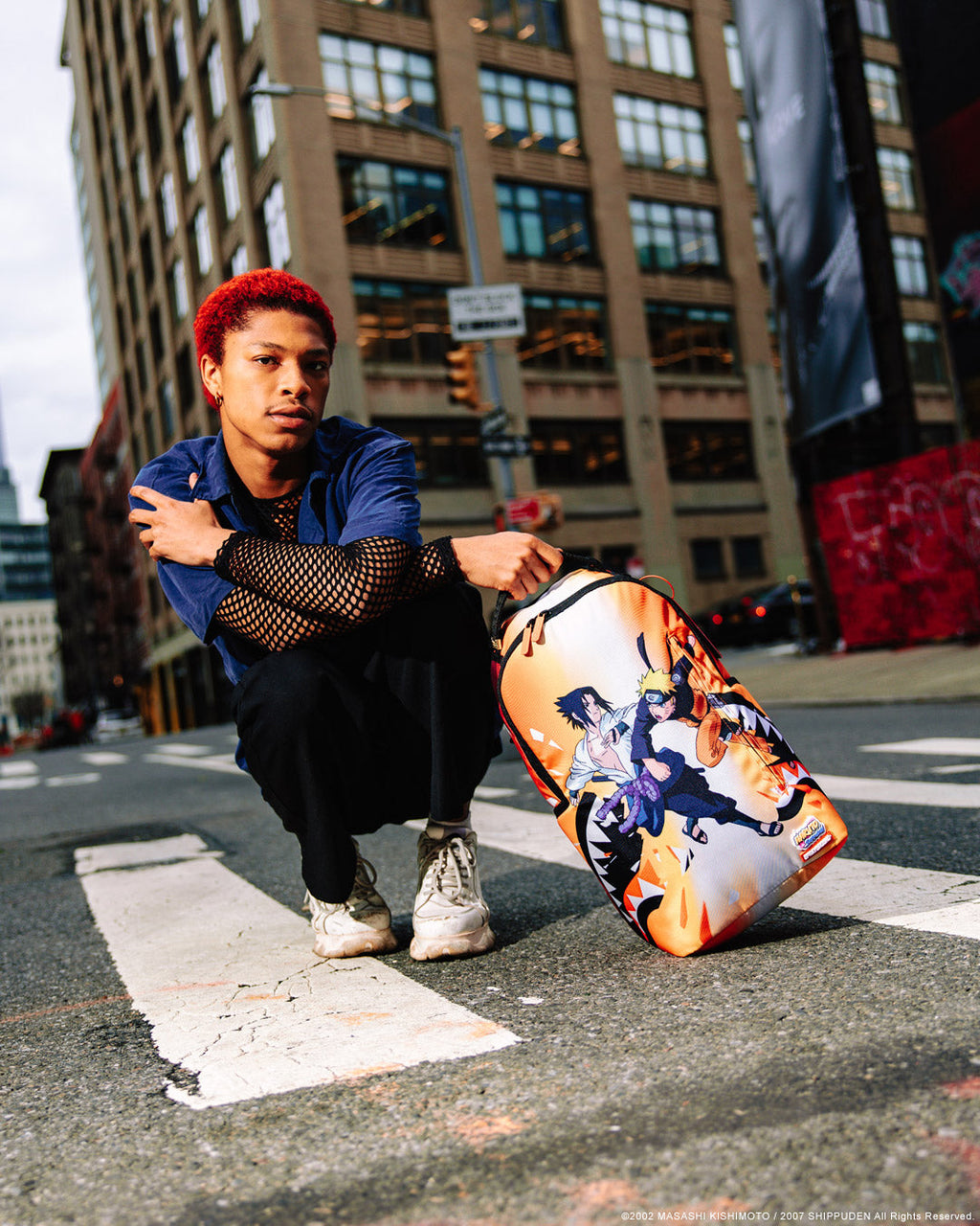 NARUTO VS SASUKE SHATTER DLXSR BACKPACK