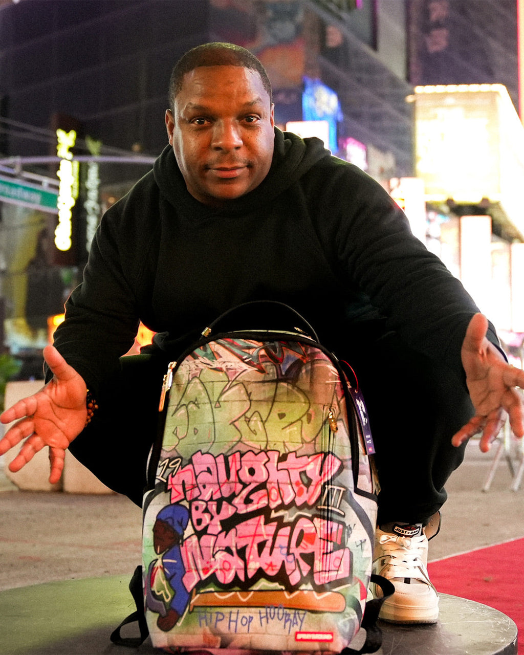 NAUGHTY BY NATURE HIP HOP HOORAY 30TH ANNIVERSARY COLLAB BACKPACK