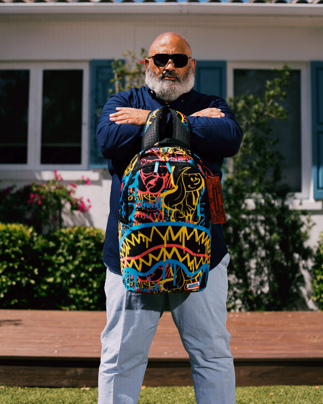 SMURFS NEON DRIP DLXSR BACKPACK