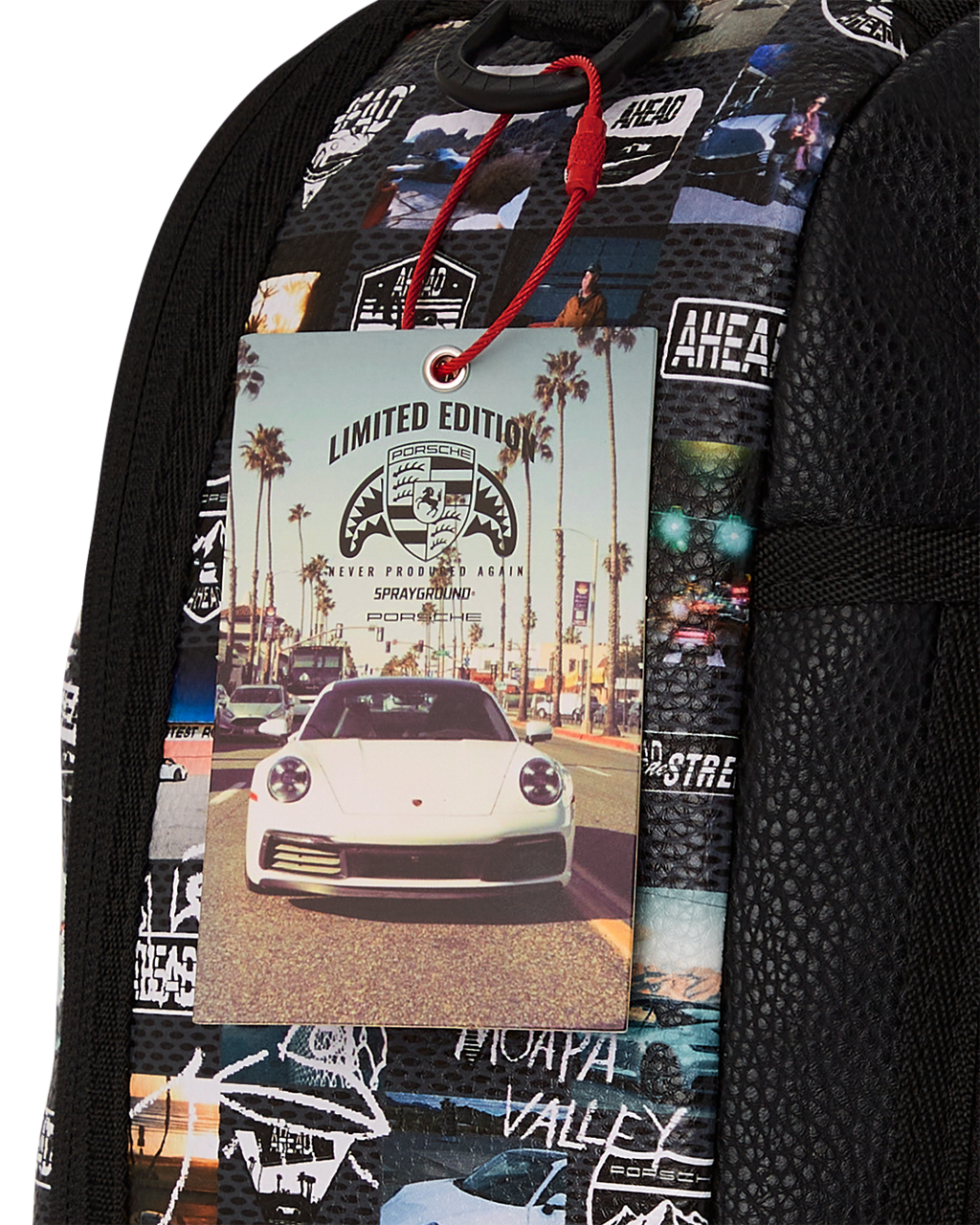 PORSCHE AHEAD COLLAB BACKPACK - LIMITED EDITION