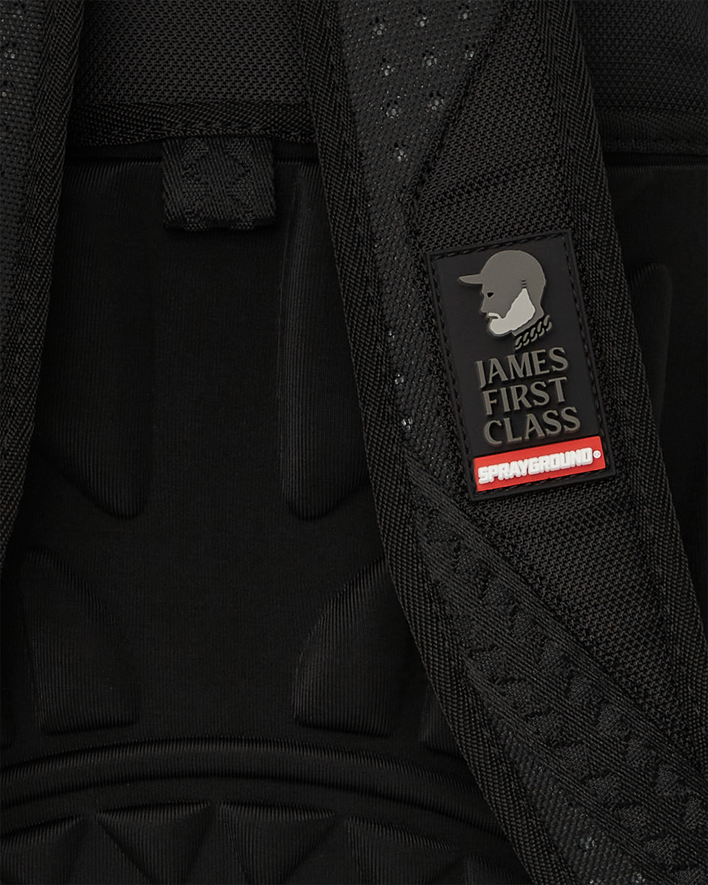 JAMES FIRST CLASS I GOT THESE STAMPS BACKPACK