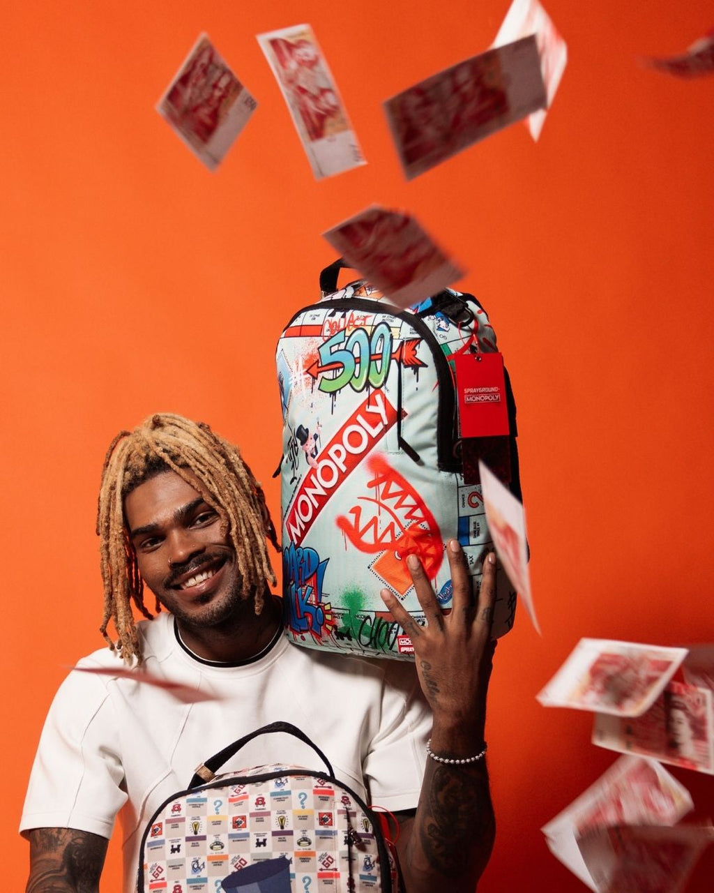MONOPOLY DO NOT PASS GO DLXSR BACKPACK