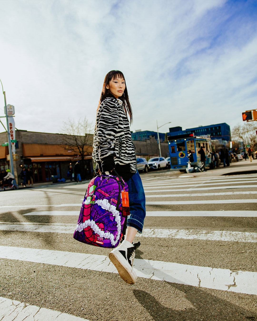 INVADER ZIM CLOUD PUFF DLXSR BACKPACK