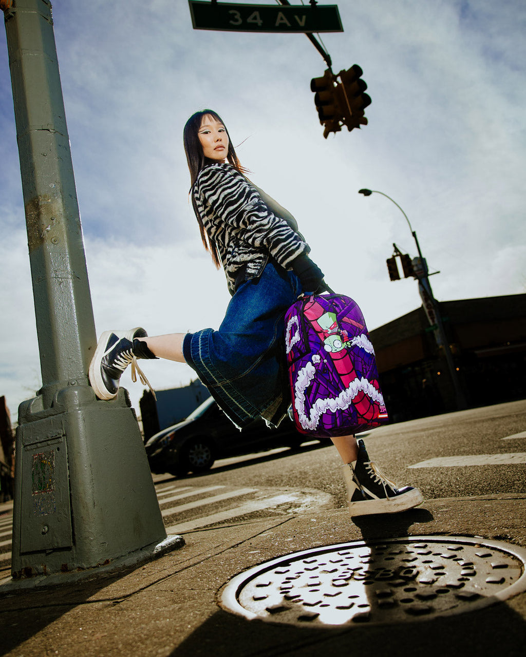 INVADER ZIM CLOUD PUFF DLXSR BACKPACK