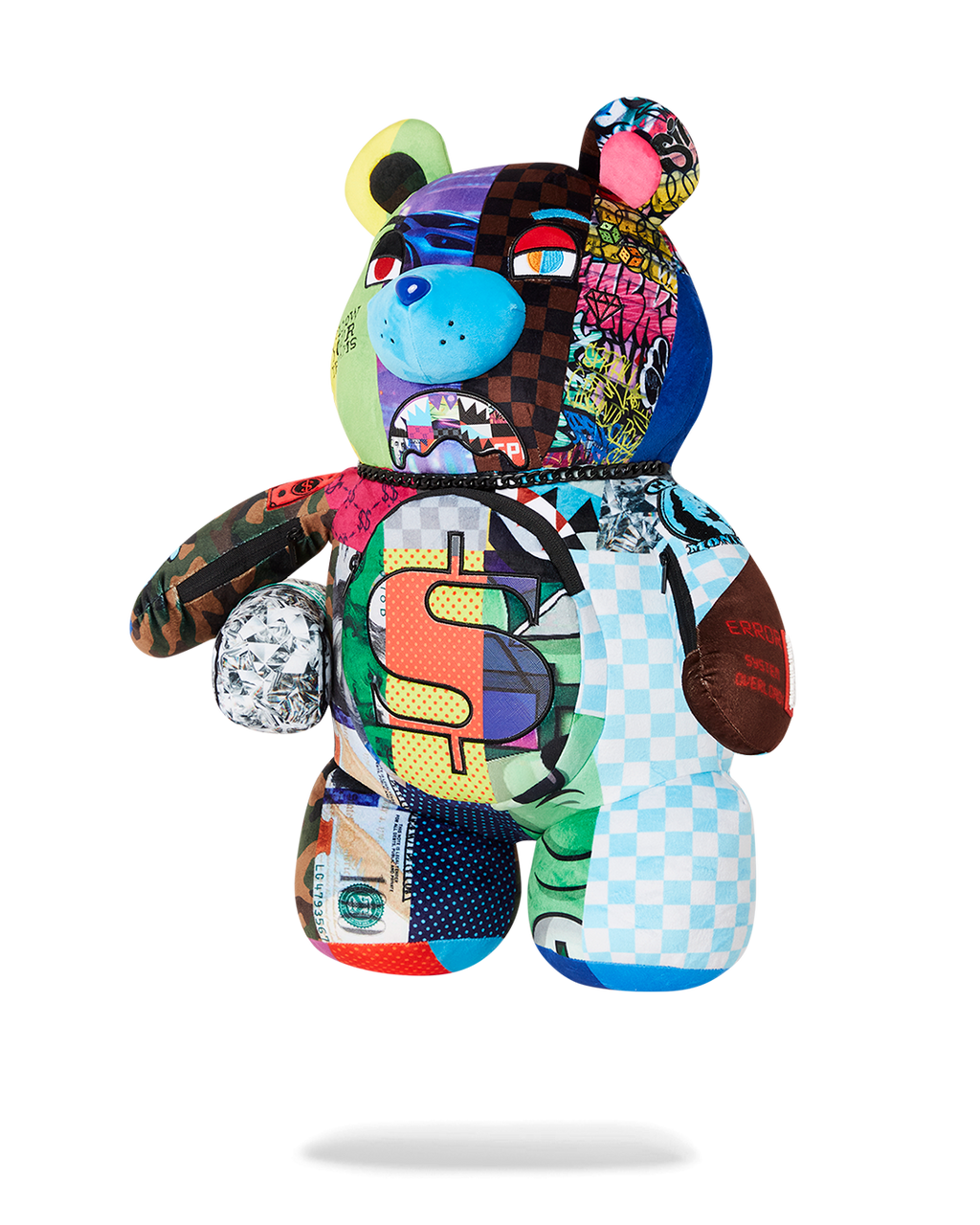 SHARK MASTERPIECES MONEYBEAR TEDDYBEAR BACKPACK