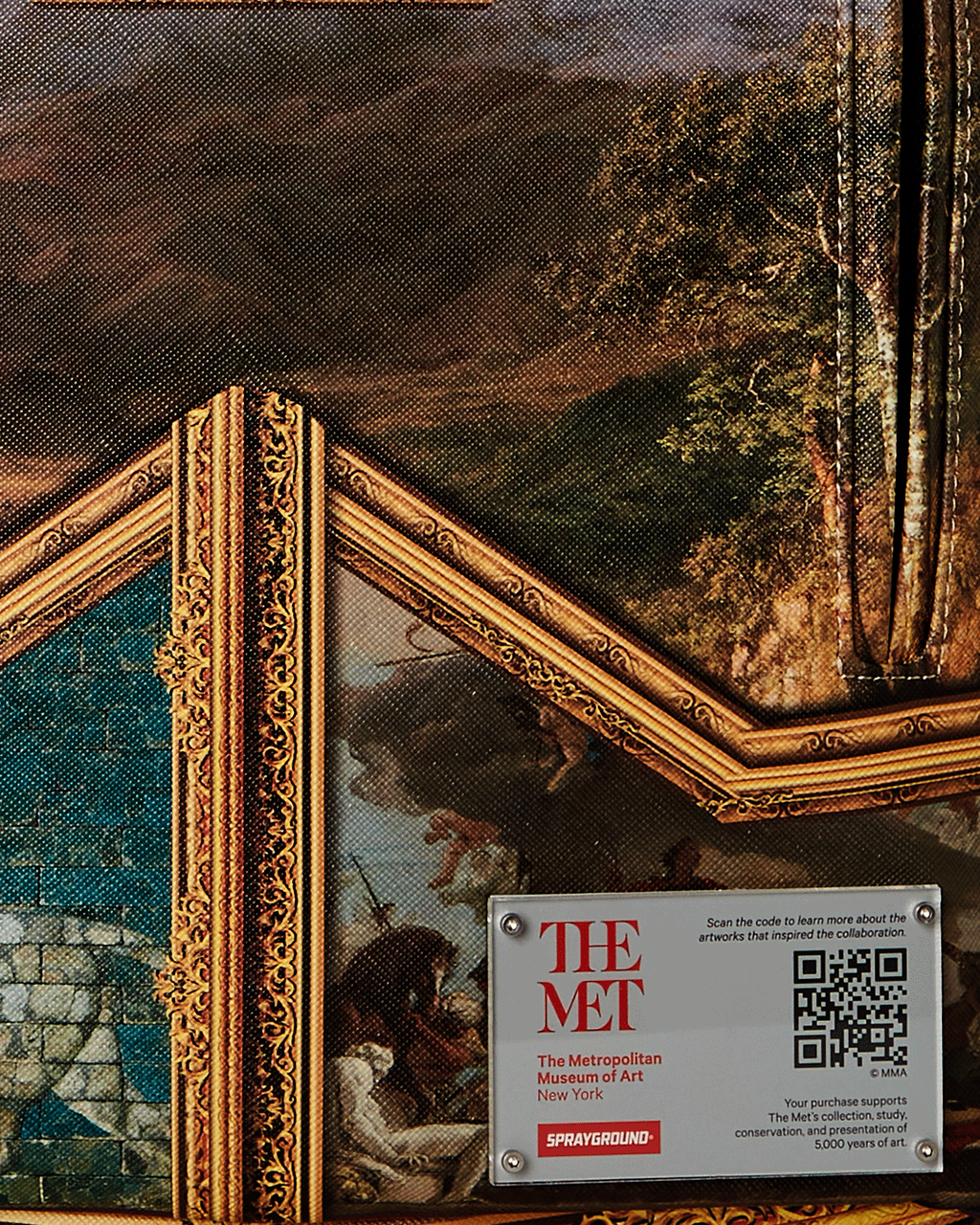 THE MET MASTERPIECES BACKPACK