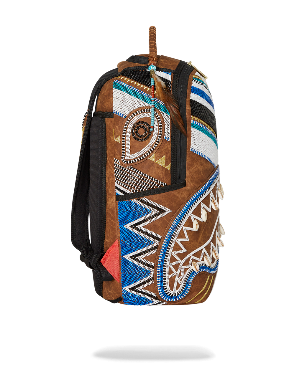 THE MET KUBA KINGDOM HEADDRESS BACKPACK