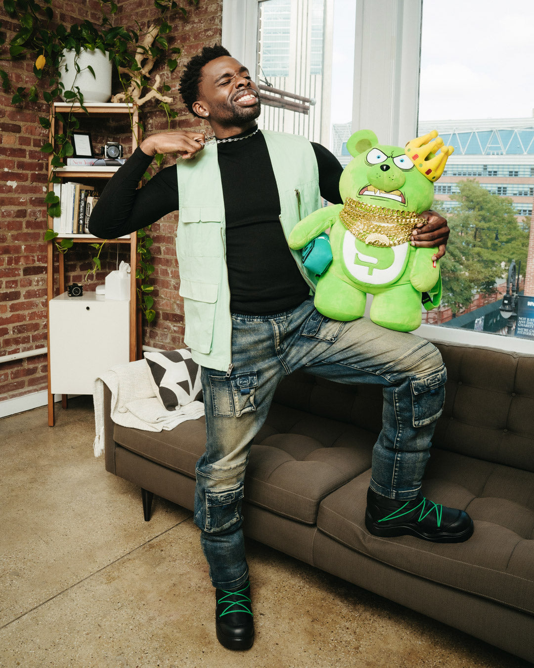 MONEY BEAR 12 CHAINZ BACKPACK