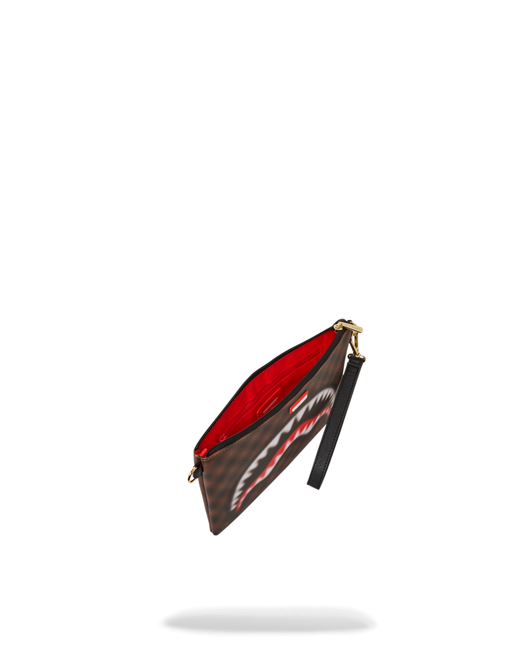 SHARKS IN PARIS BLUR EFFECT CROSSOVER CLUTCH