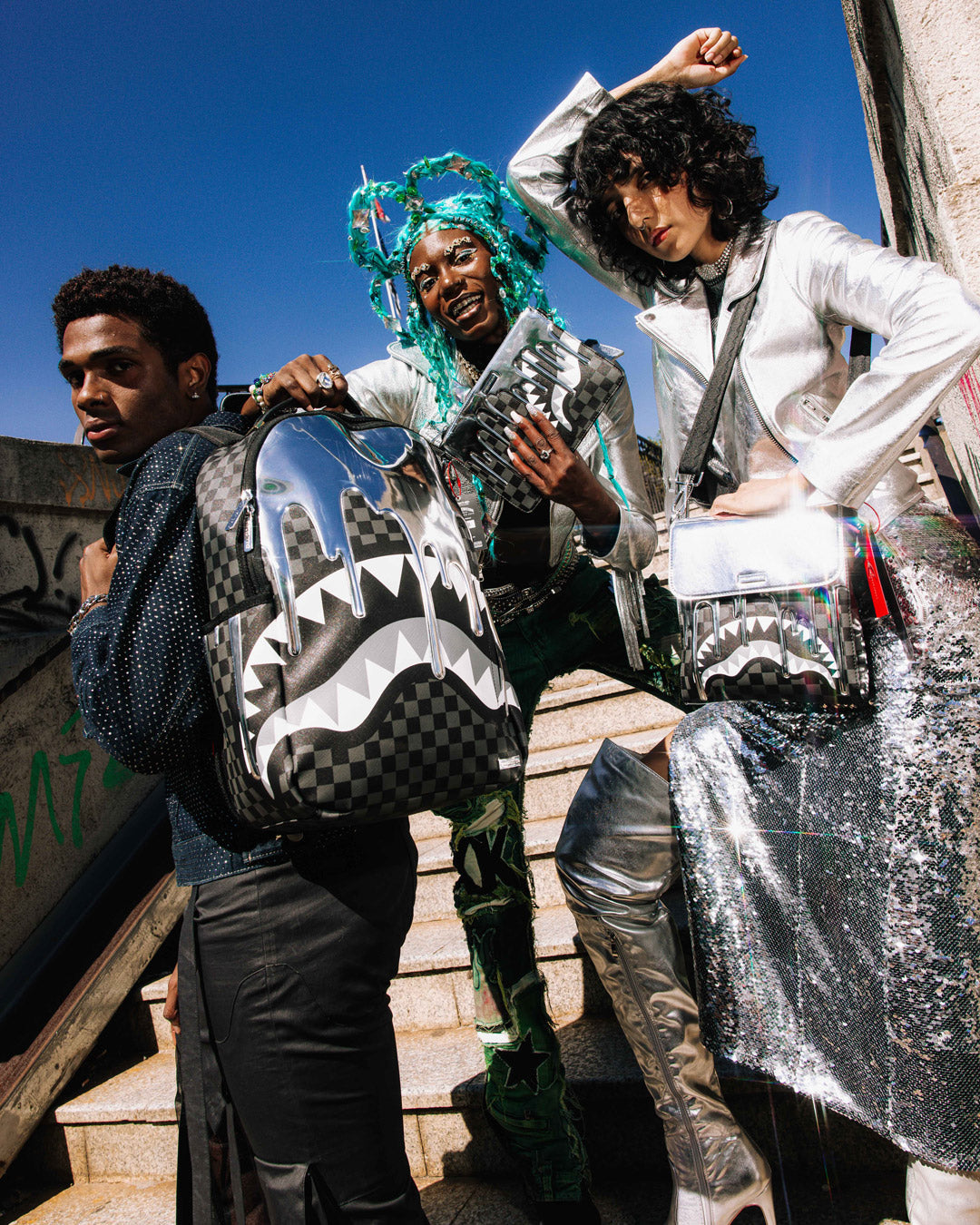 GHOST DRIP MESSENGER BAG