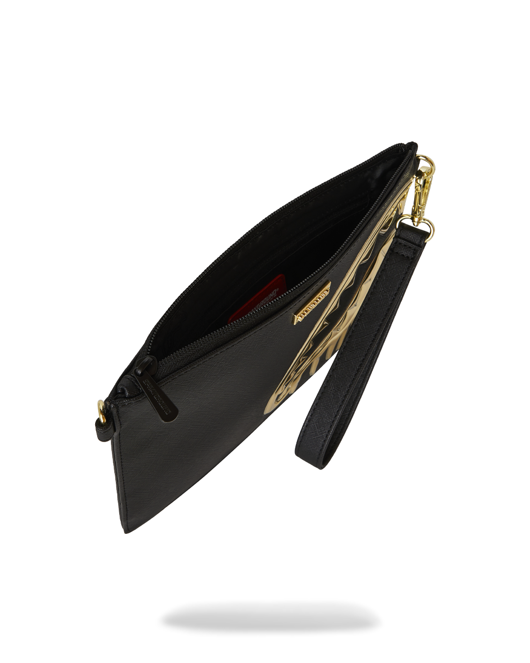 GOLDHEART SHARK DRIP CROSSOVER CLUTCH