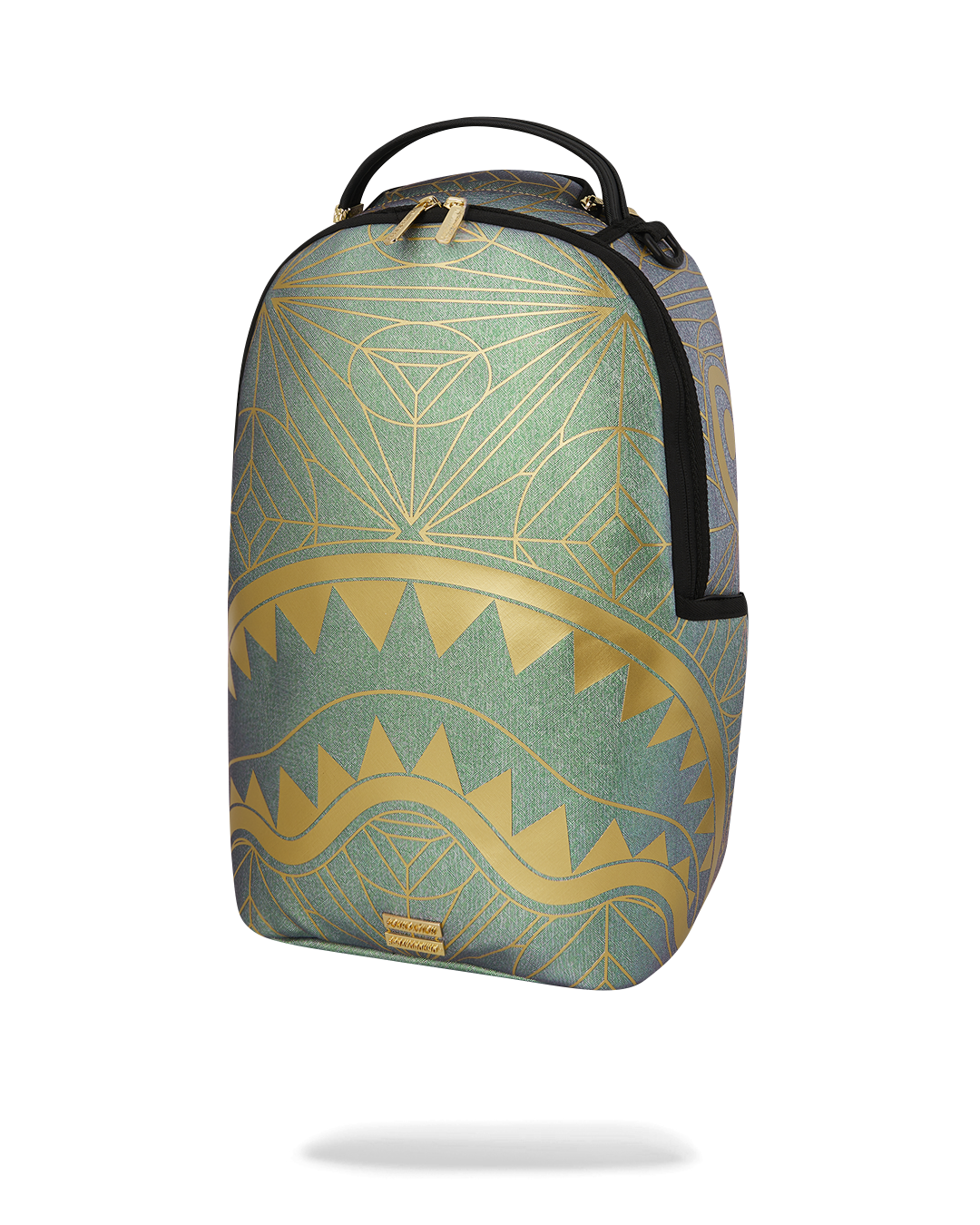 FOUNDATION CRYSTAL IRIDESCENT SHARK BACKPACK