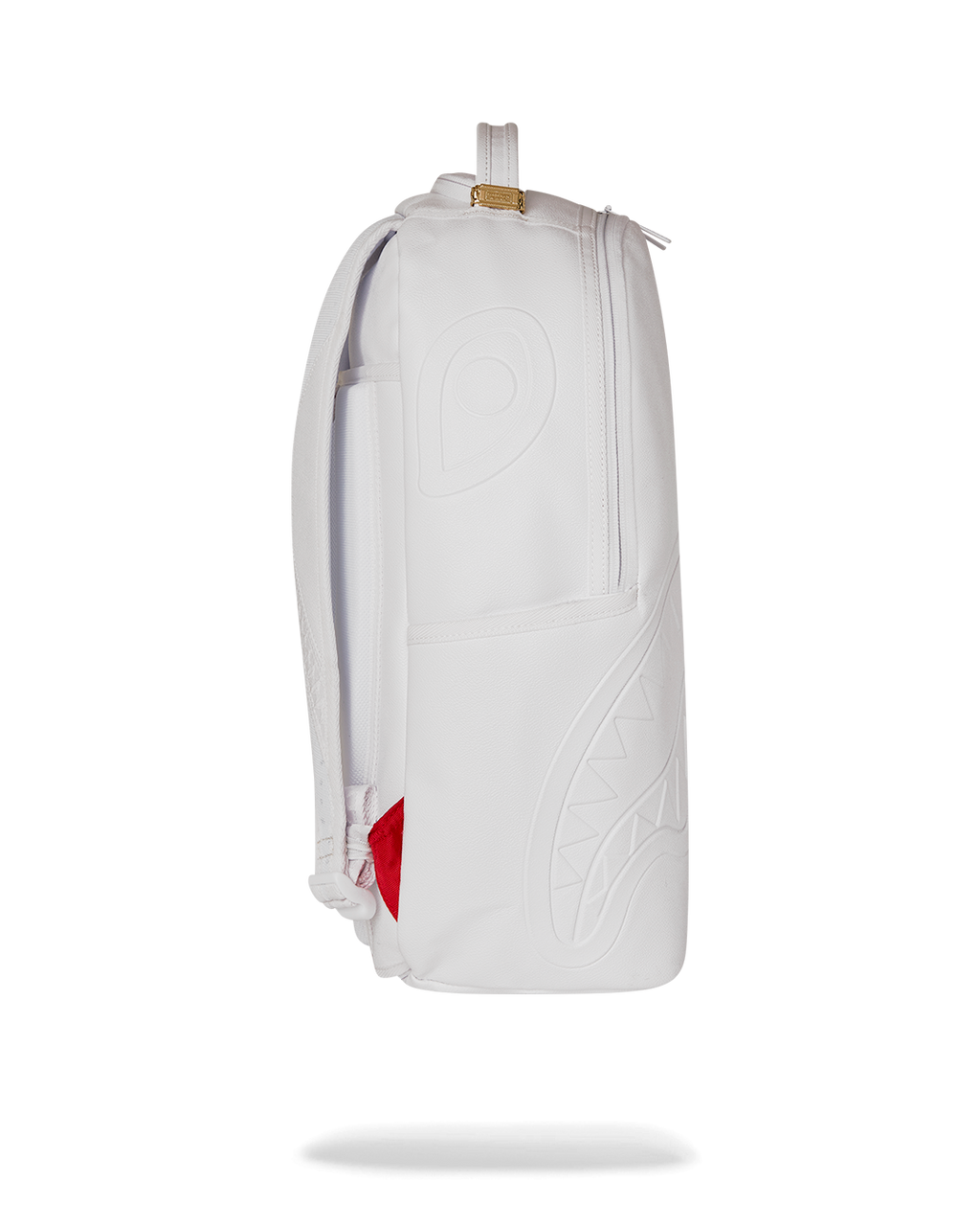 GOLD BRICK LUXE WHITE BACKPACK