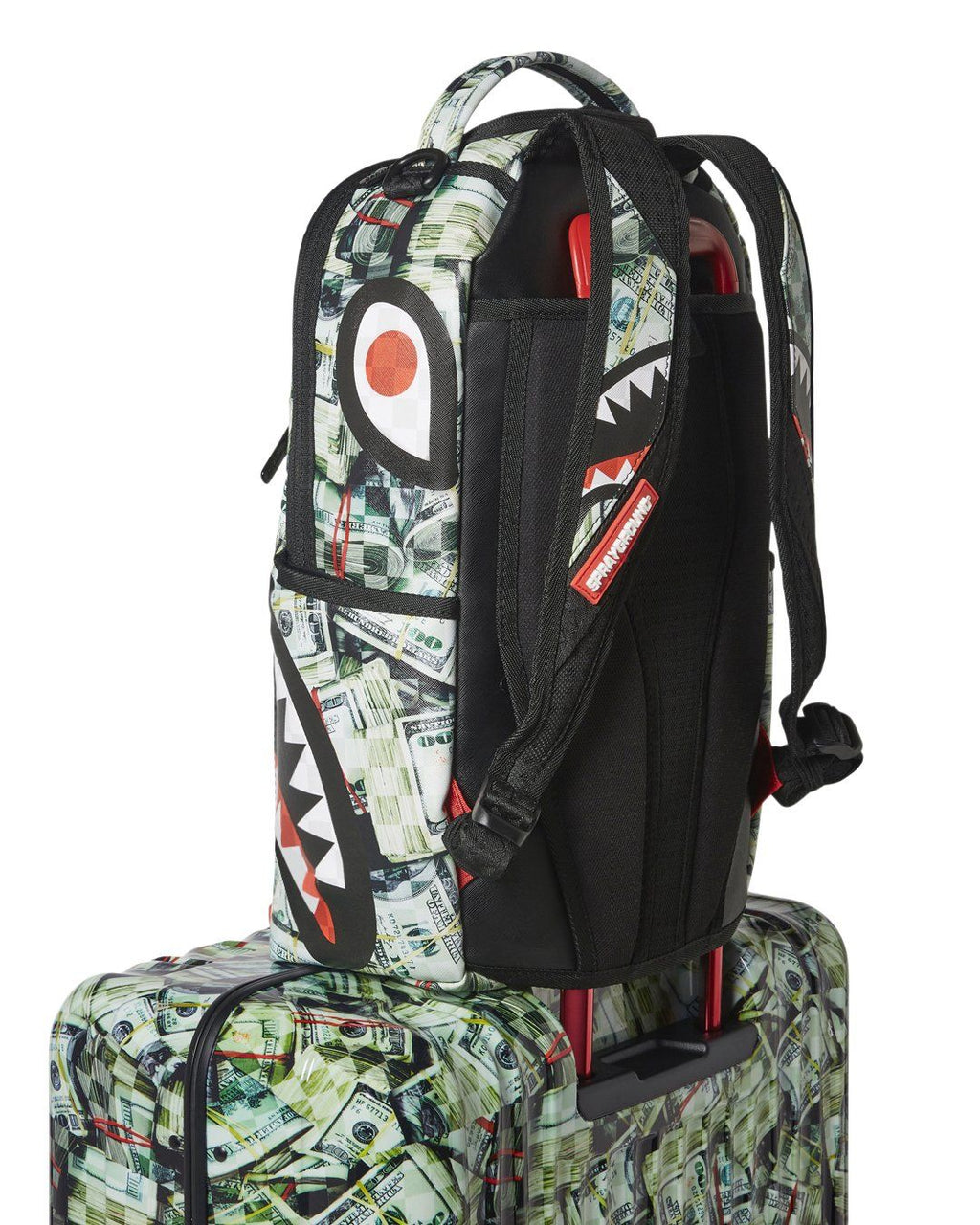MAMA I MADE IT SHARKITECTURE HARDSHELL FULL-SIZE LUGGAGE