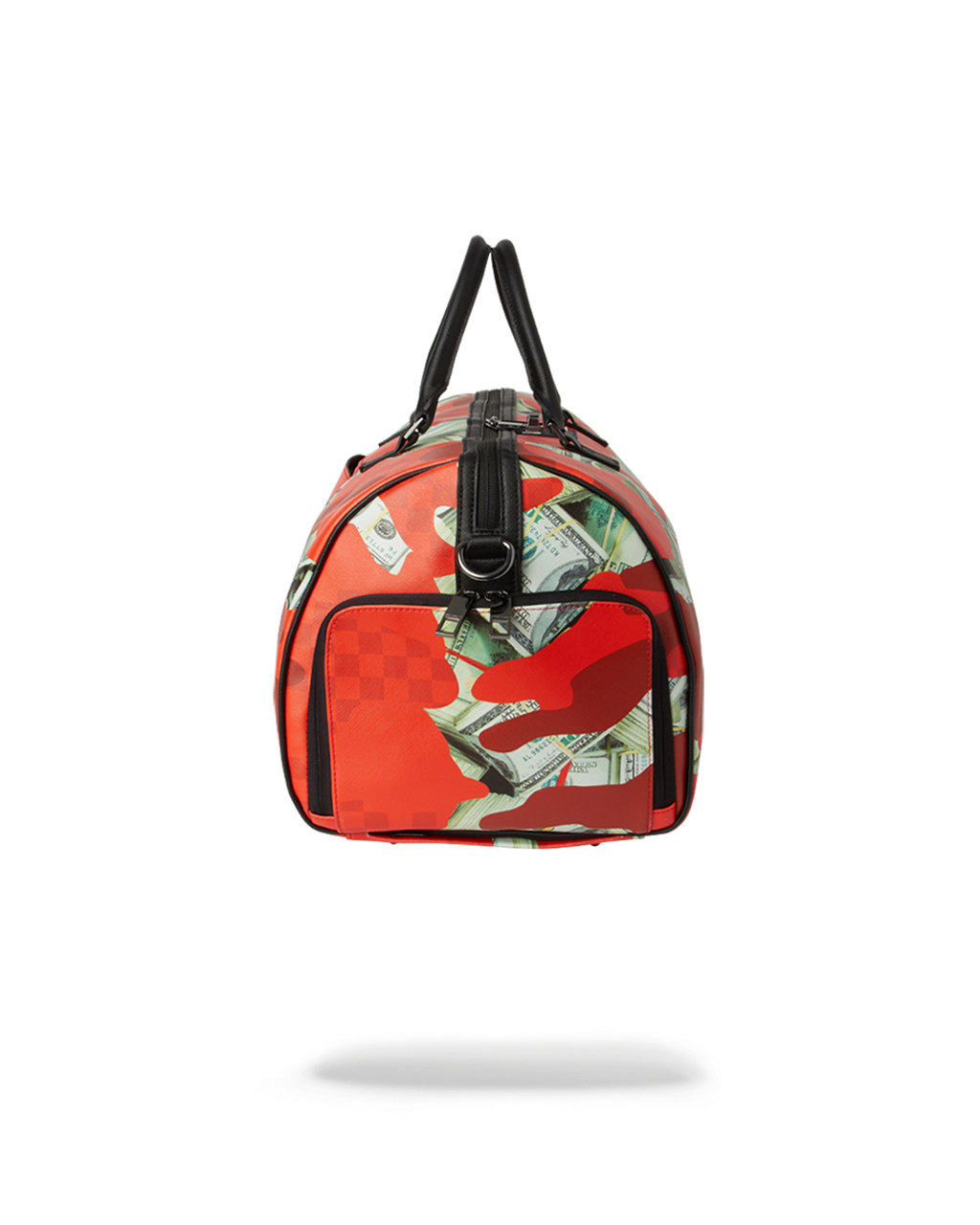 MONEY CAMO (RED) DUFFLE