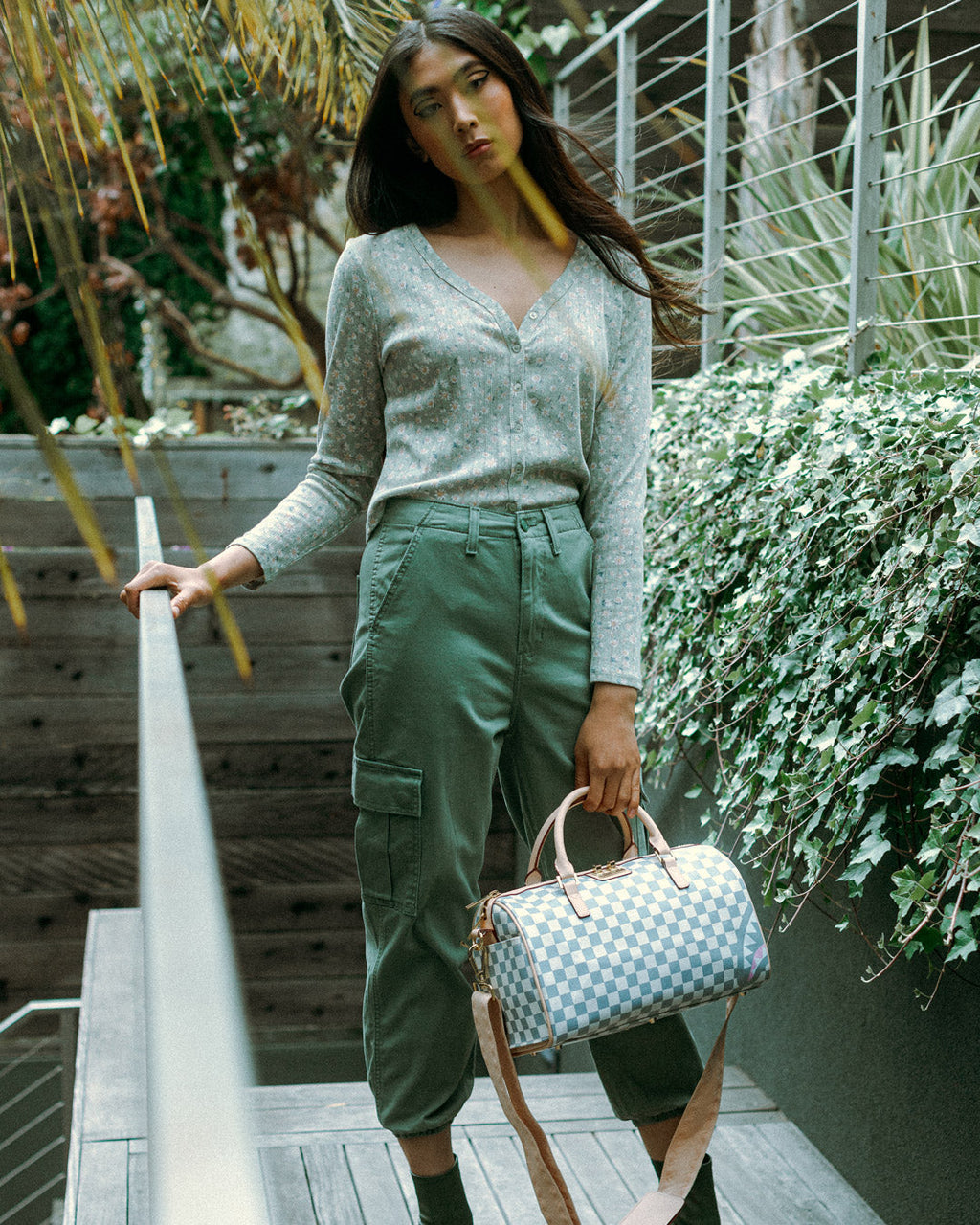 ROSE ALL DAY LA PALAIS MINI DUFFLE