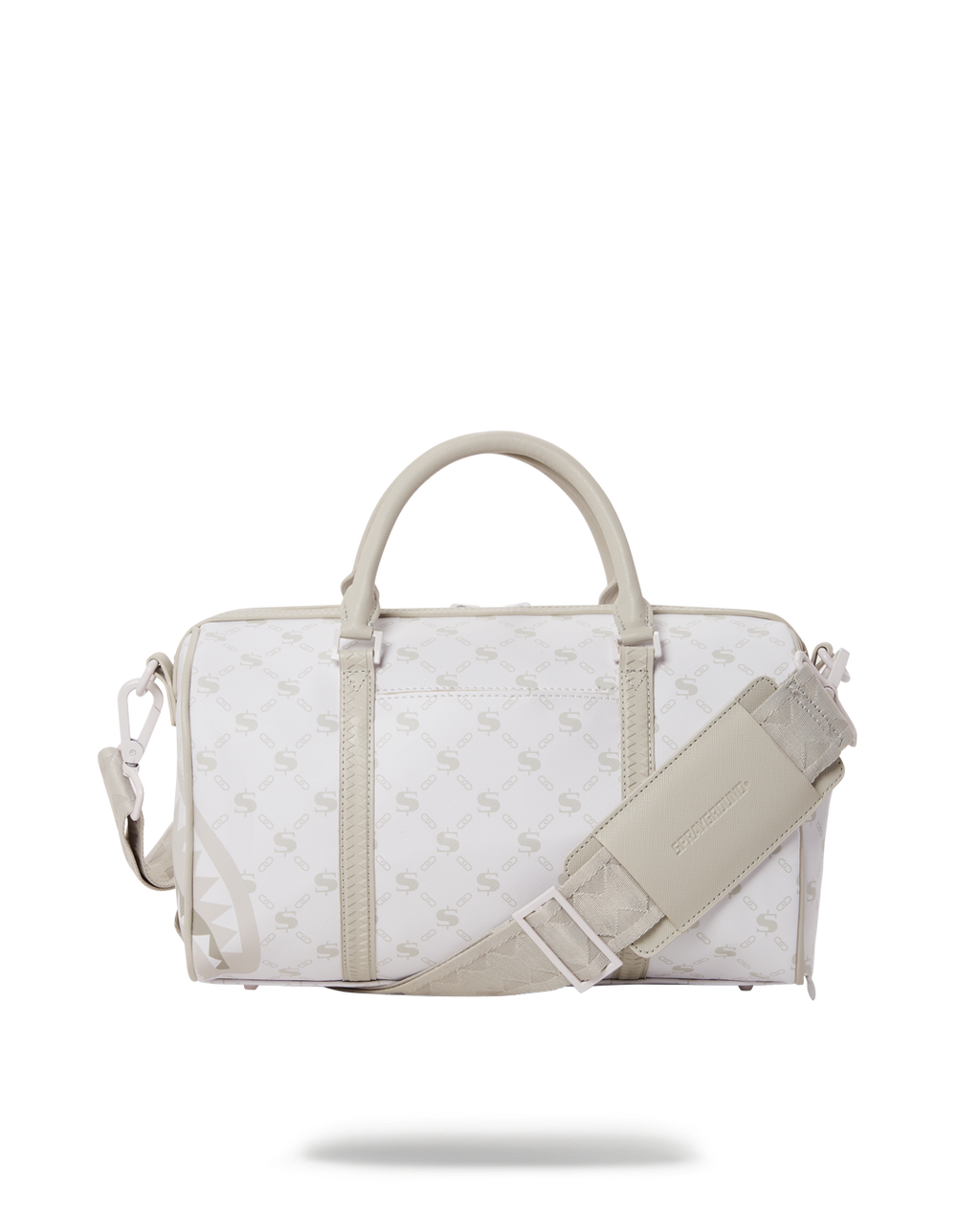 MONEY PATTERN POWDER MINI DUFFLE