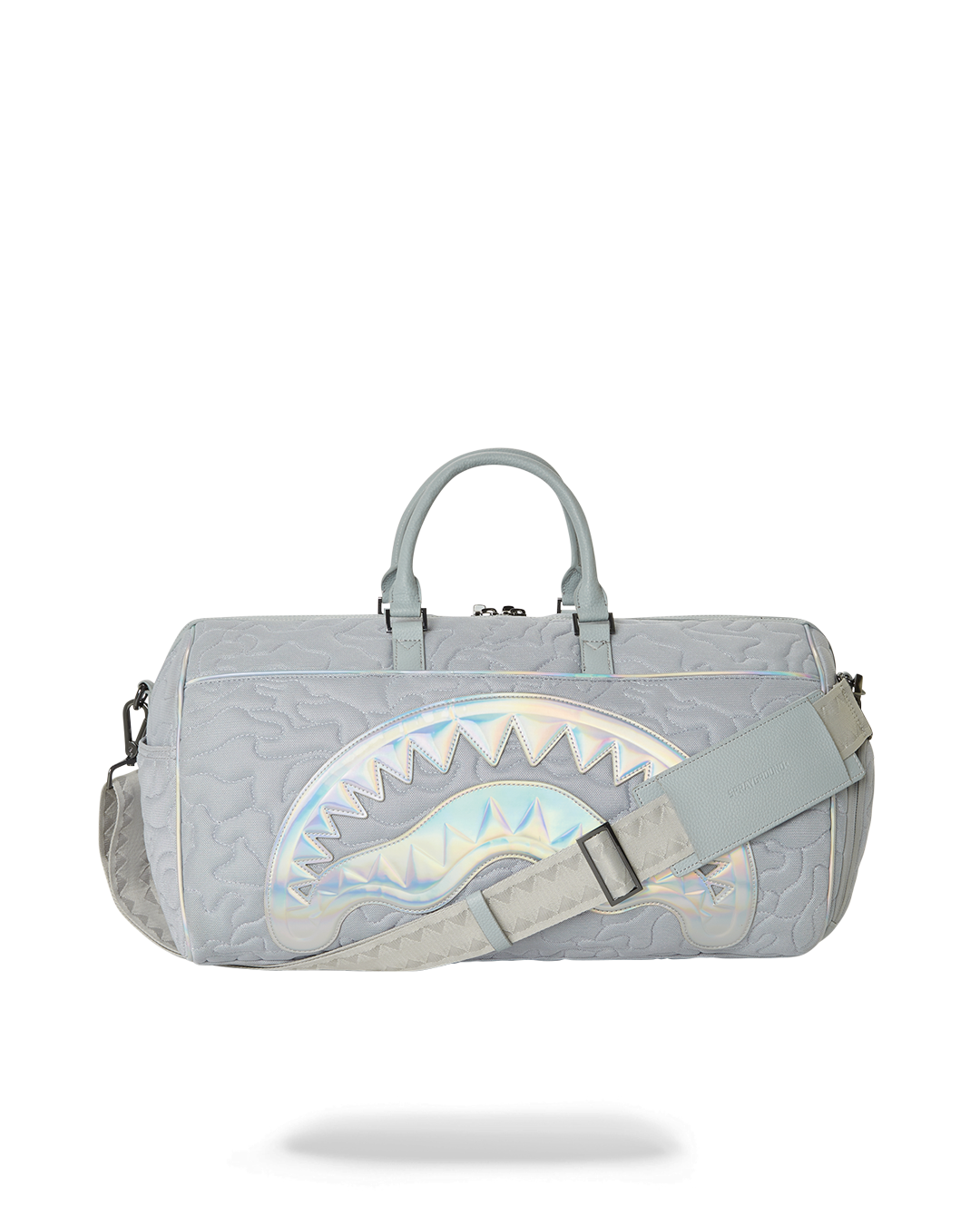 MIRASHAKU IRIDESCENT QUILT DUFFLE