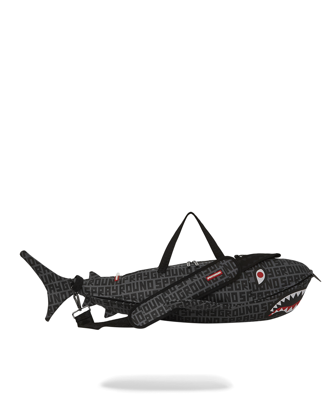 SHARKFINITY STEALTH PILOT SHARK SHAPE DUFFLE