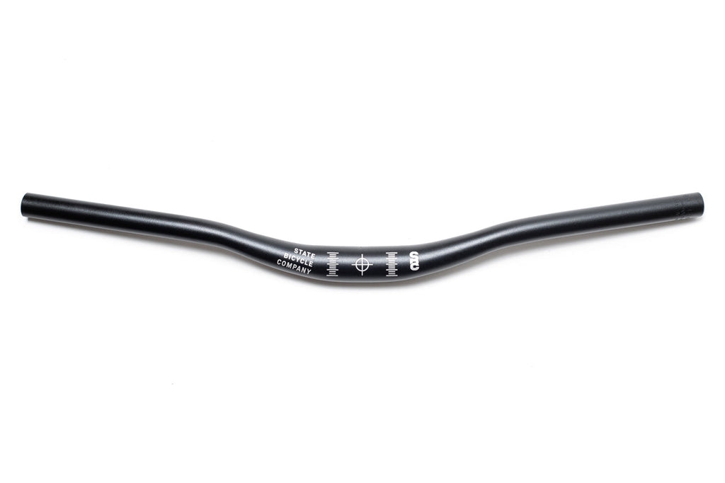 State Bicycle Co:  Wide Riser Handlebar (Black)