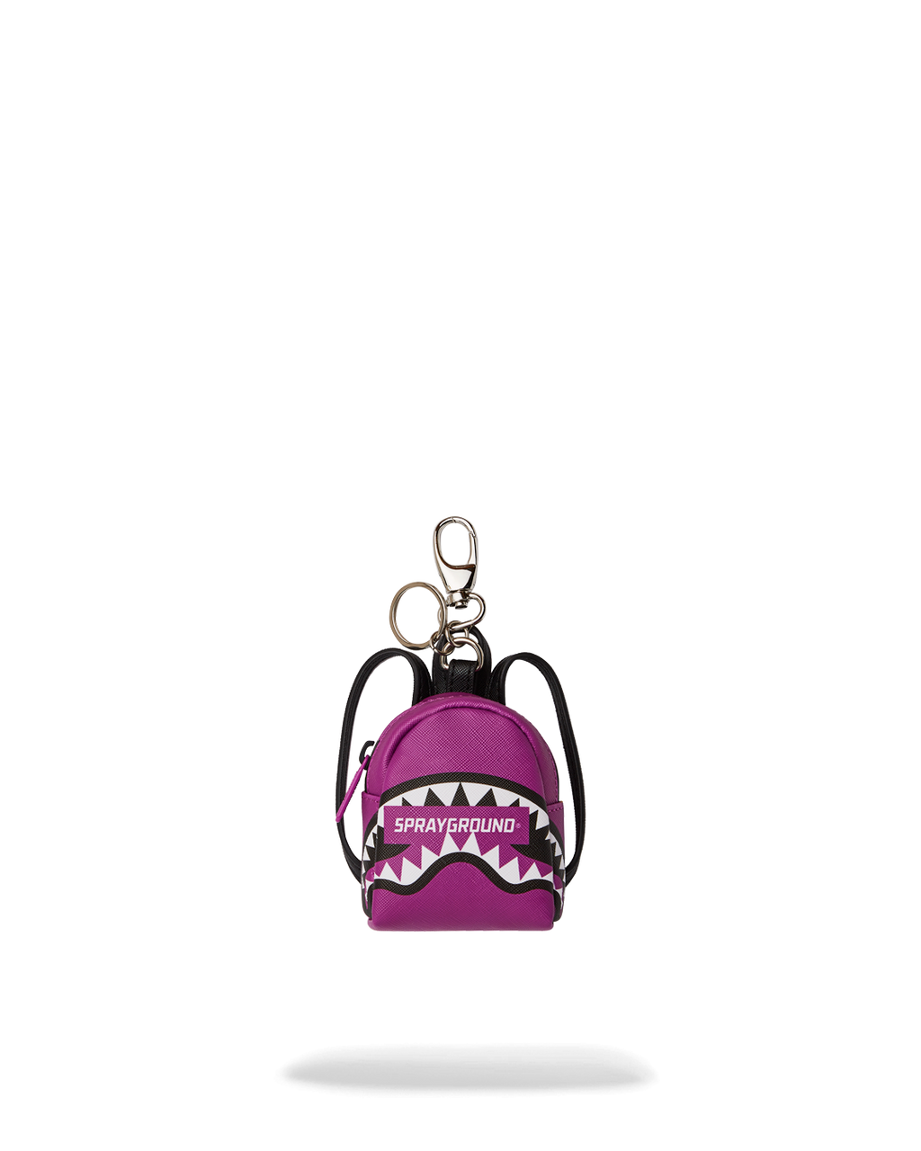SMASH LOGO VIOLA BACKPACK KEYCHAIN