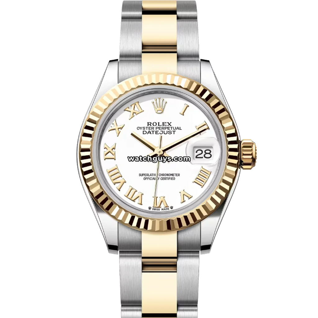 Rolex Datejust 279173 White Roman Two Tone